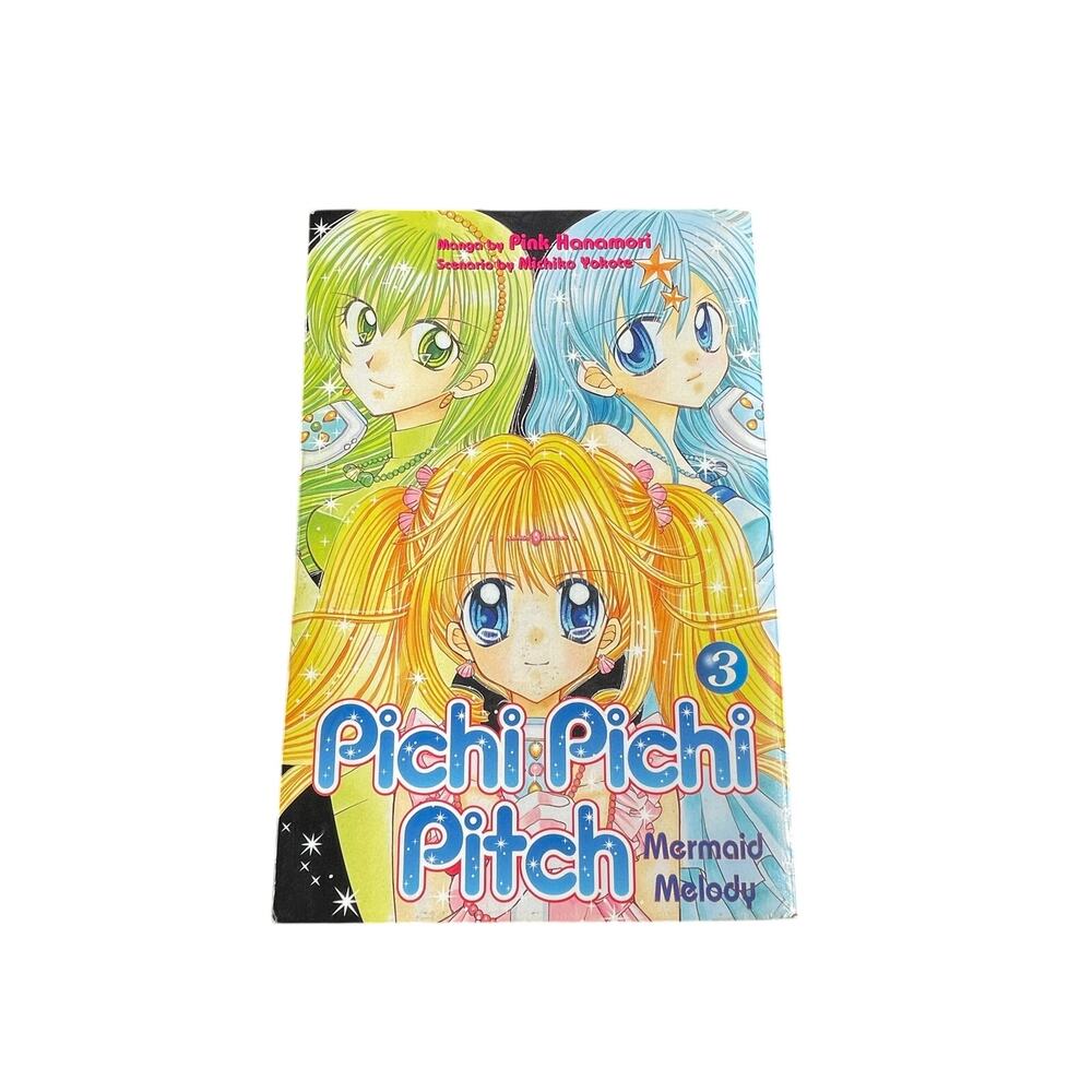 Pichi PIchi Pitch vol 3 Mermaid Melody Pink Hanamori y2k manga comic book twee